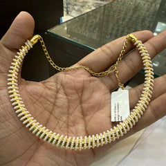 DORI AND CHAINS Hasli003 GOLDEN STONE medium