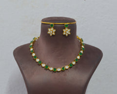 NECKLACE Necklace 219 MOZONITE EMERALD