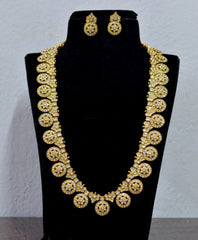 NECKLACE Nk119 - Nk119 LONG KEMPU JADAU LOOK REVERSIBLE MULTI COLOR - MU