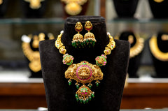 NECKLACE Necklace 168 NAKSHI JADAU MIX EMERALD