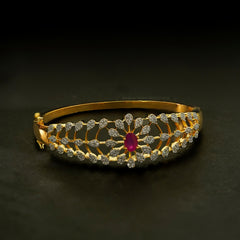 BRACELET/BANGLE bracelet 048 RUBY Openable