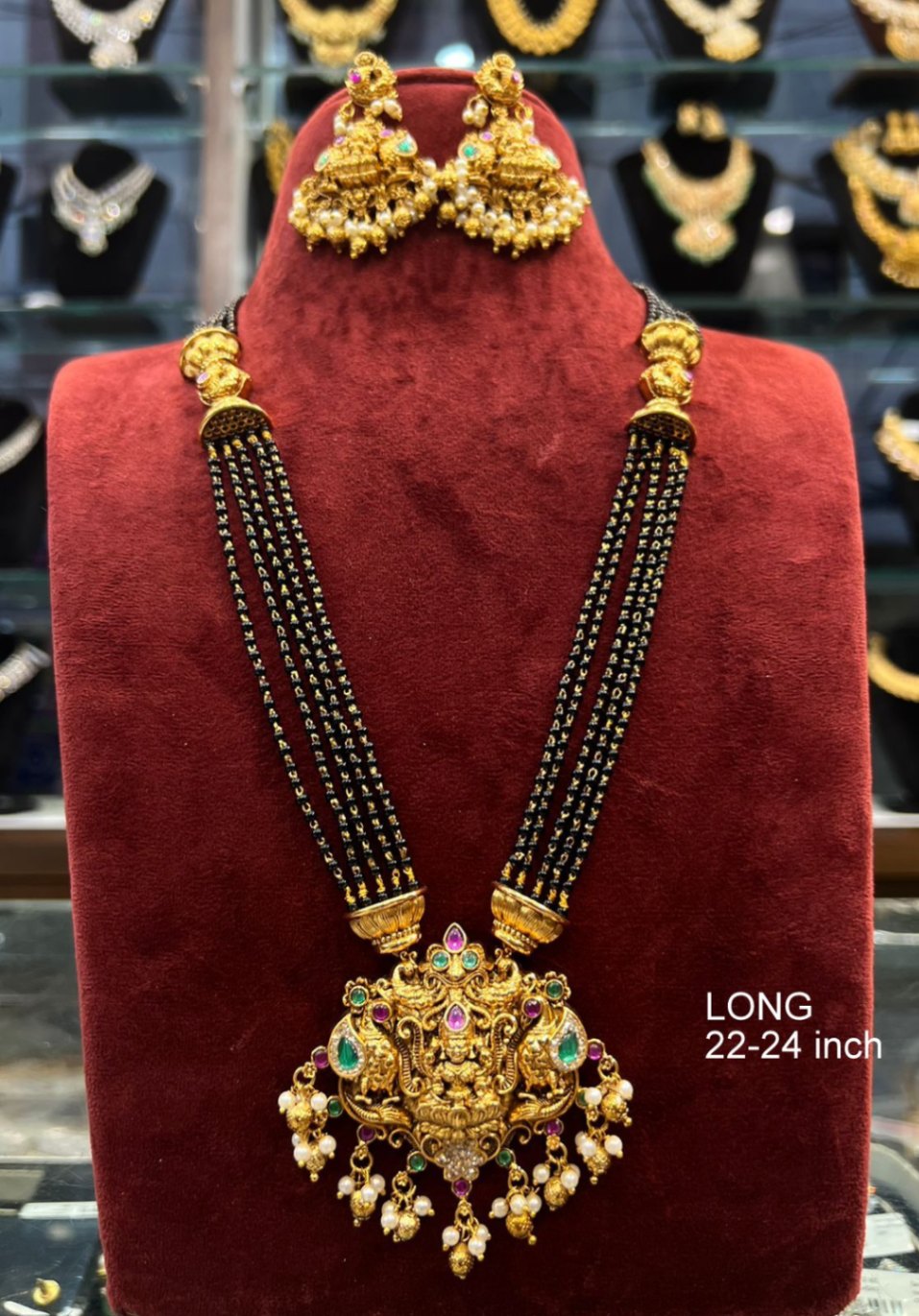 MANGALSUTRA Laxmi Mangalsutra 031 - MA03 JADAU MULTI COLOR