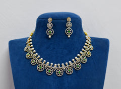 NECKLACE Necklace 893 DIAMOND EMERALD