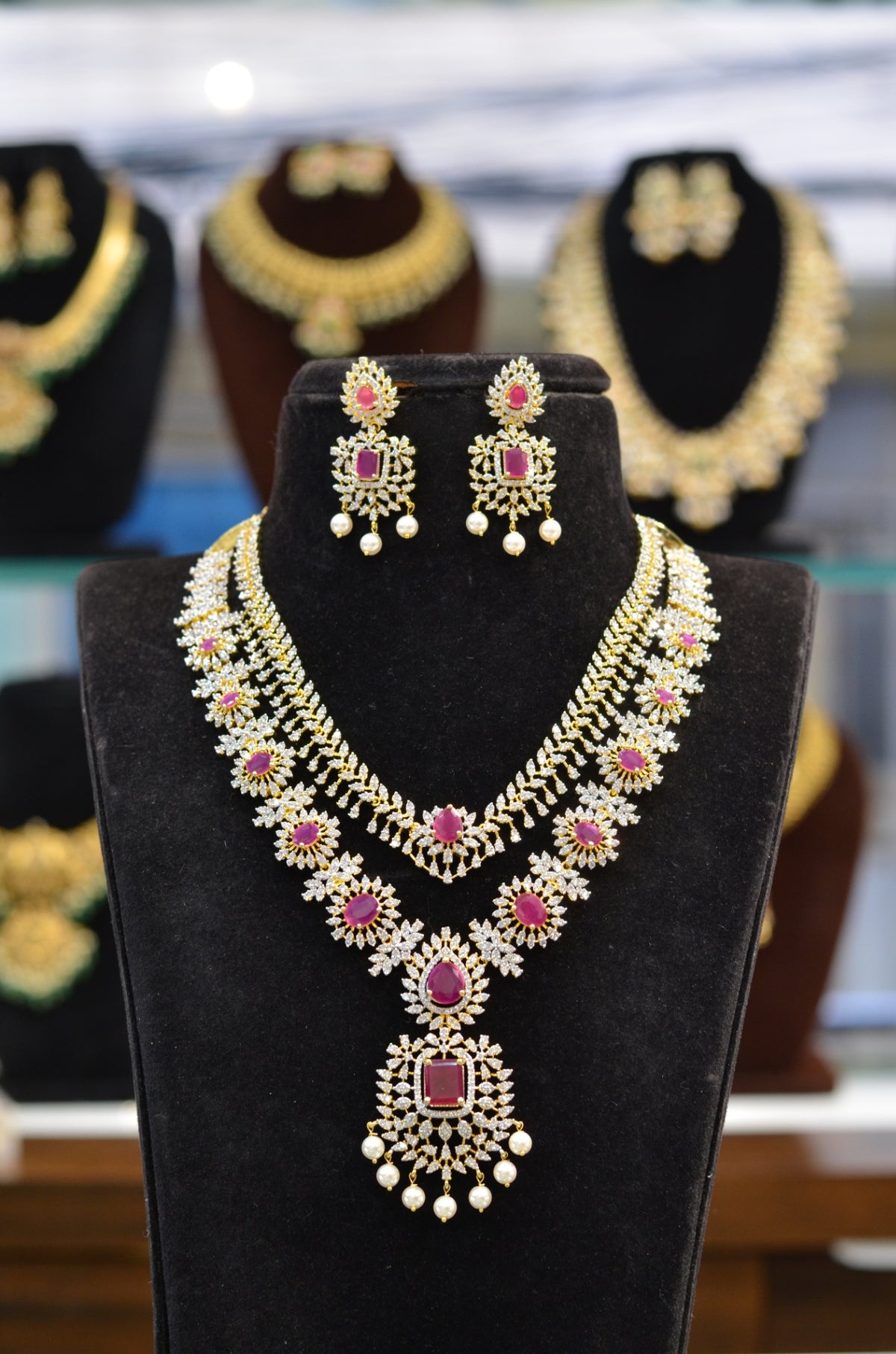 NECKLACE Necklace 703 DIAMOND RUBY