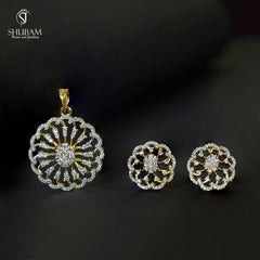 PENDANT SET CHAINS pendant set 164 DIAMOND WHITE