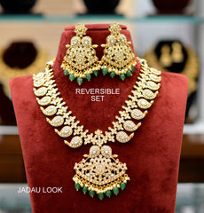 NECKLACE Mango reversible 001 KEMPu EMERALD