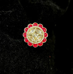 FINGERRING fingerring 52 Kundan RUBY