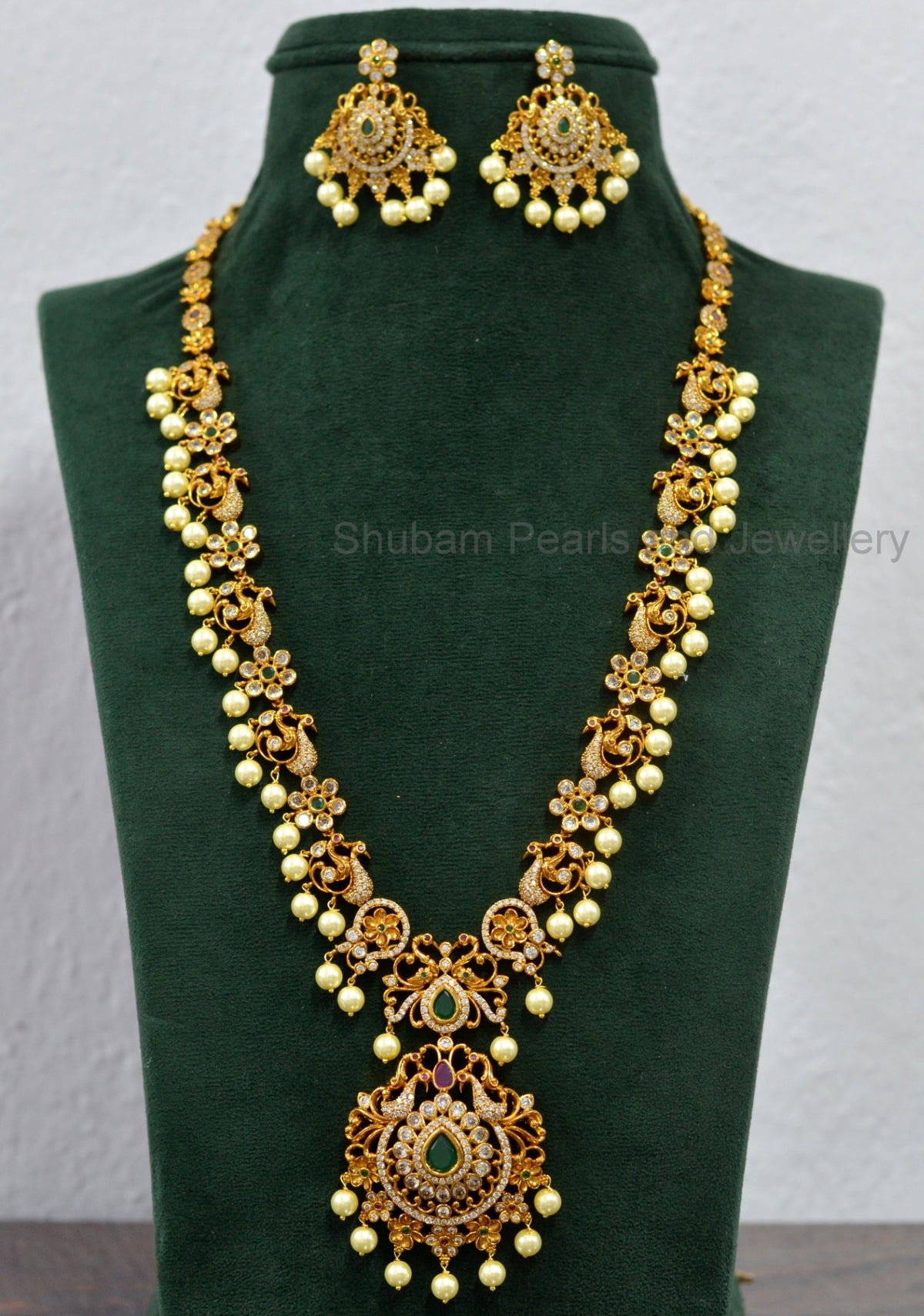 NECKLACE Nk082 MATTE NAKSHI MULTI COLOR