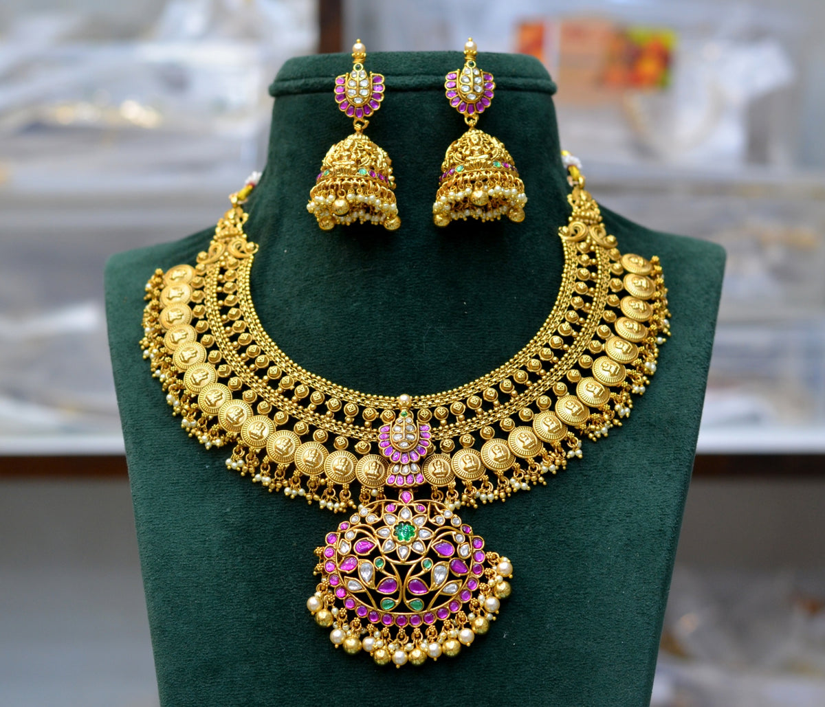 NECKLACE Necklace 796 NAKSHI KEMPU MULTI COLOR
