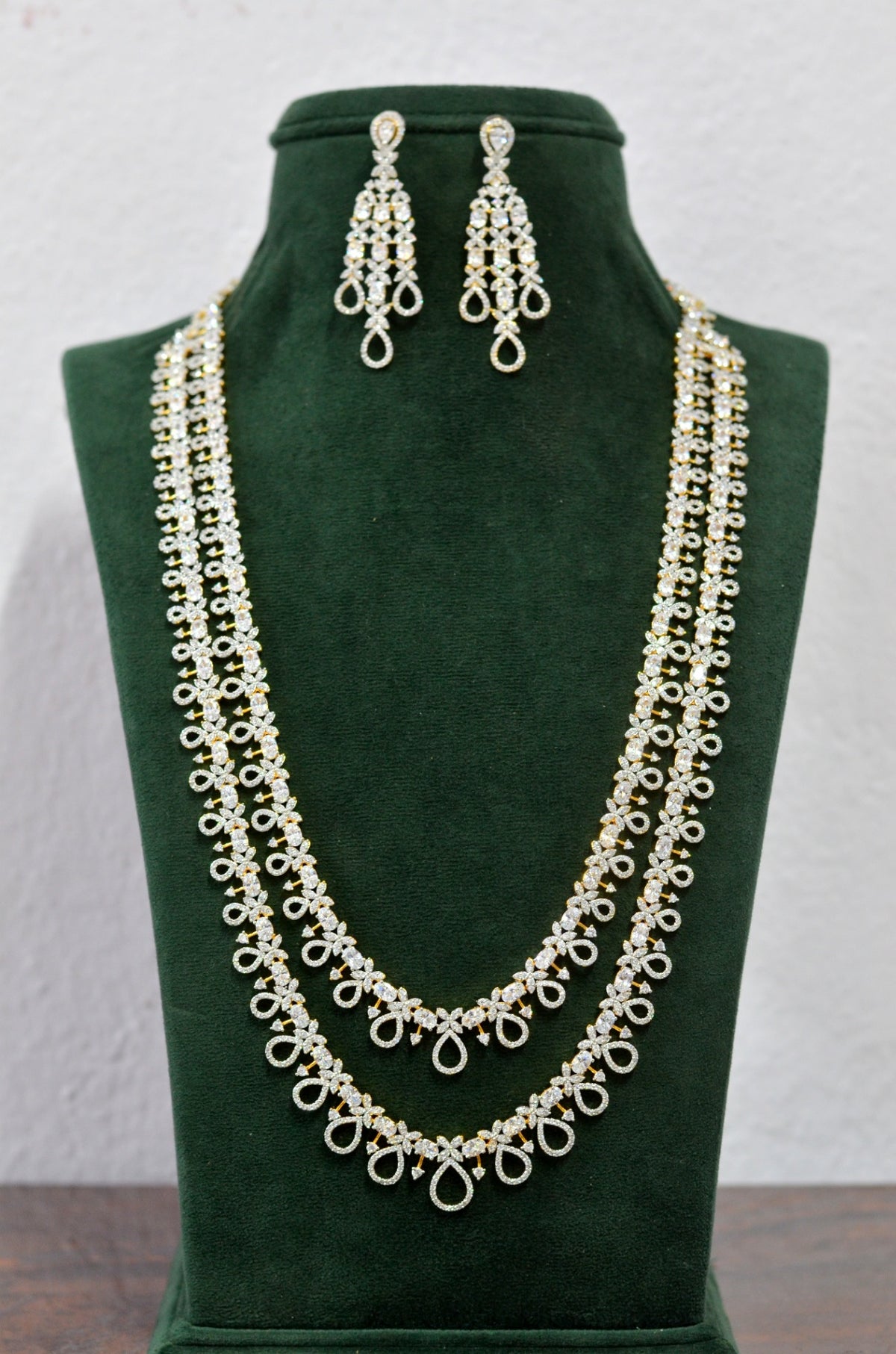 NECKLACE Neckalce 901 DIAMOND DUAL PLATING DIAMOND LOOK