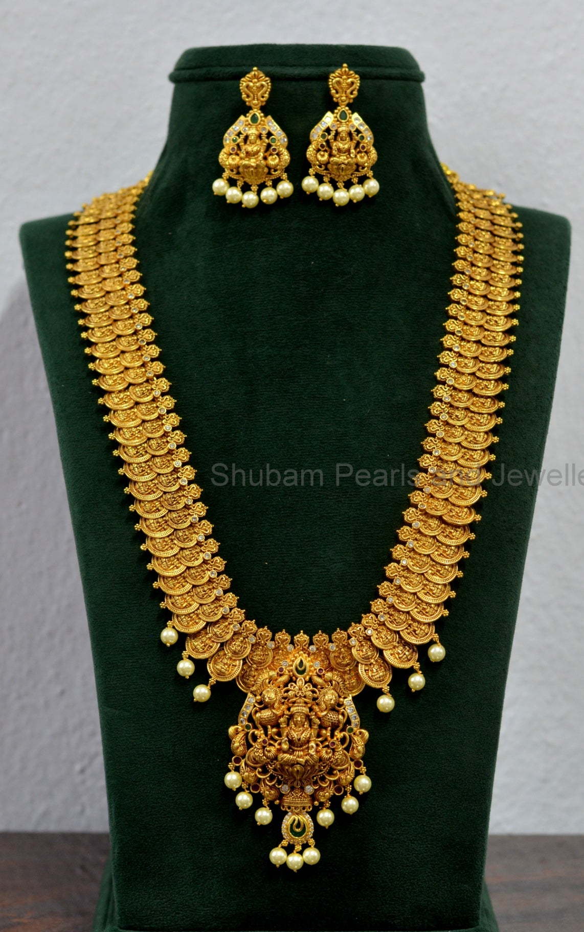 NECKLACE NK028 MATTE NAKSHI MULTI COLOR