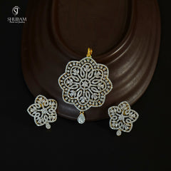 PENDANT SET CHAINS pendant set 199 DIAMOND WHITE