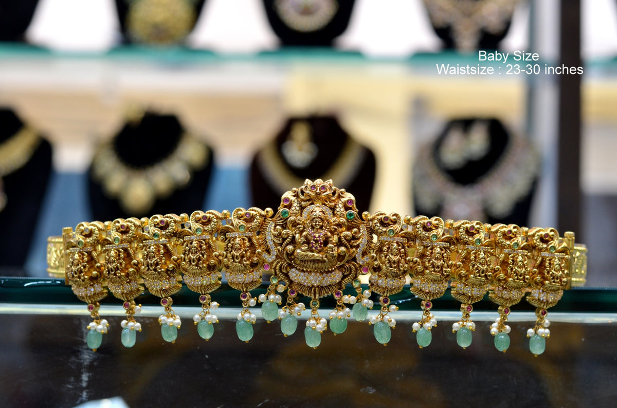 VADDANAM Baby vaddanam 018 NAKSHI AD STONE MULTI COLOR