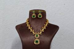 NECKLACE Necklace 941 MOZONITE EMERALD