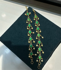 ACCESSORIES EAR Maatilu 003 green- MAU003 JADAU medium