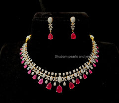 NECKLACE Necklace 570 DIAMOND RUBY