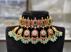JADAU necklace 140 JADAU MULTI COLOR