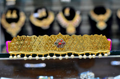 VADDANAM Vaddanam 084 GOLDEN STONE Navratna