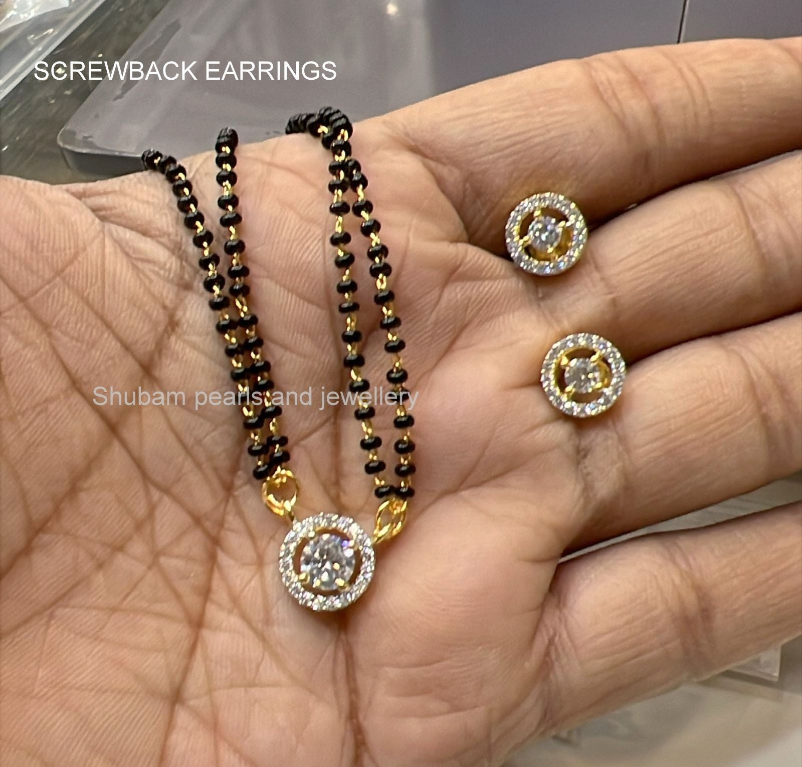MANGALSUTRA Mng017 DIAMOND WHITE