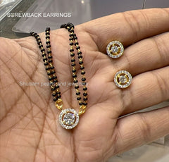 MANGALSUTRA Mng017 DIAMOND WHITE