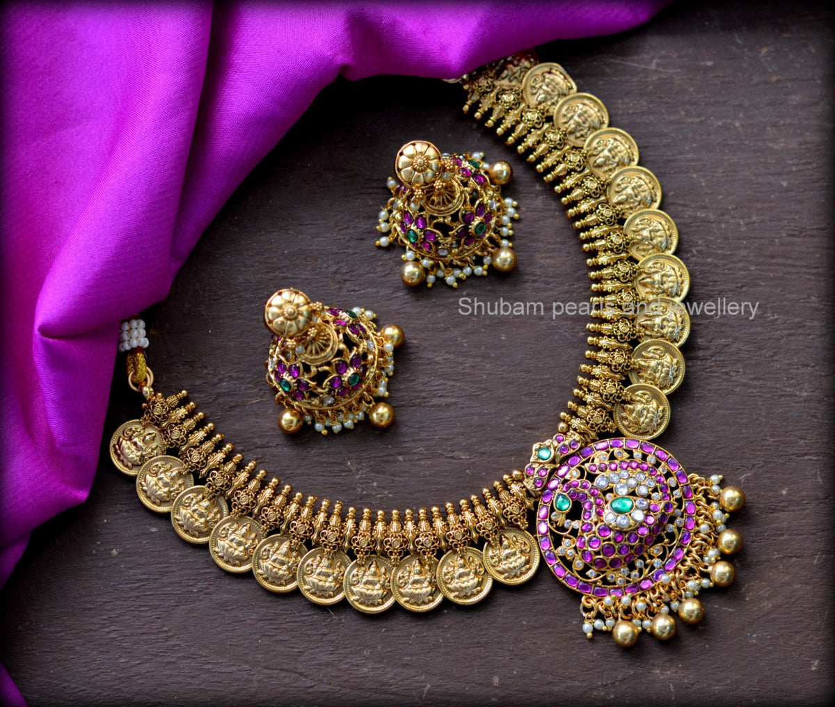 NECKLACE Necklace 711 NAKSHI KEMPU MULTI COLOR