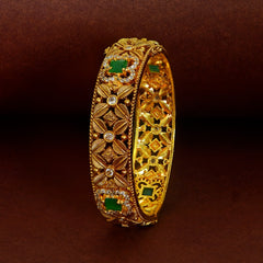 BRACELET/BANGLE Bangle 022 Green 2 '6 Openable Bangle