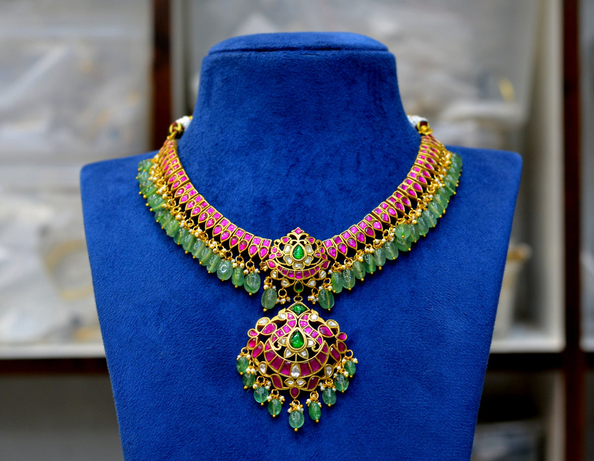 JADAU Necklace 822 JADAU MULTI COLOR
