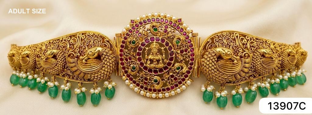 VADDANAM wb016 NAKSHI ANTQIUE MULTI COLOR