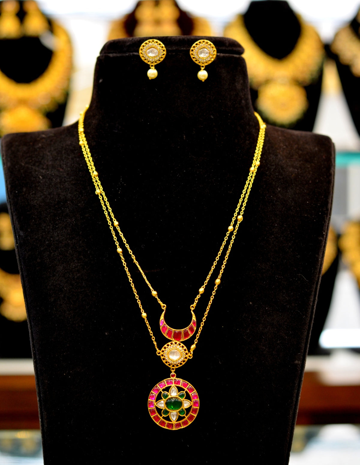 JADAU necklace 600 JADAU MULTI COLOR
