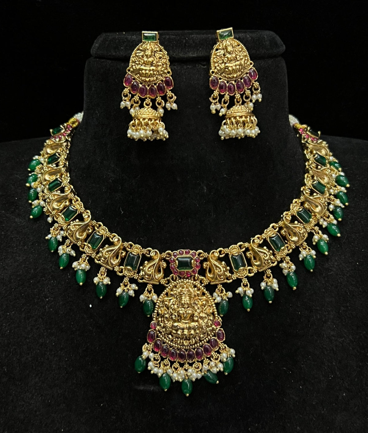 NECKLACE NECKLACE NAKSHI ANTQIUE MULTI COLOR NE530 NAKSHI ANTQIUE MULTI COLOR