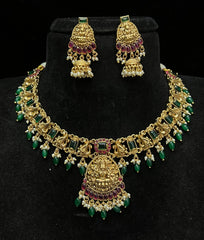 NECKLACE NECKLACE NAKSHI ANTQIUE MULTI COLOR NE530 NAKSHI ANTQIUE MULTI COLOR