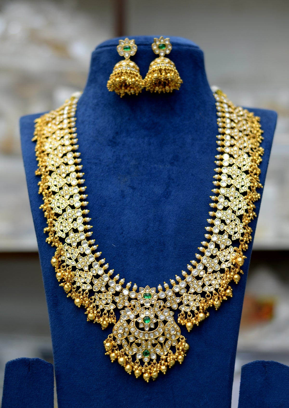 NECKLACE Long necklace 779 - NE779 KEMPU WHITE