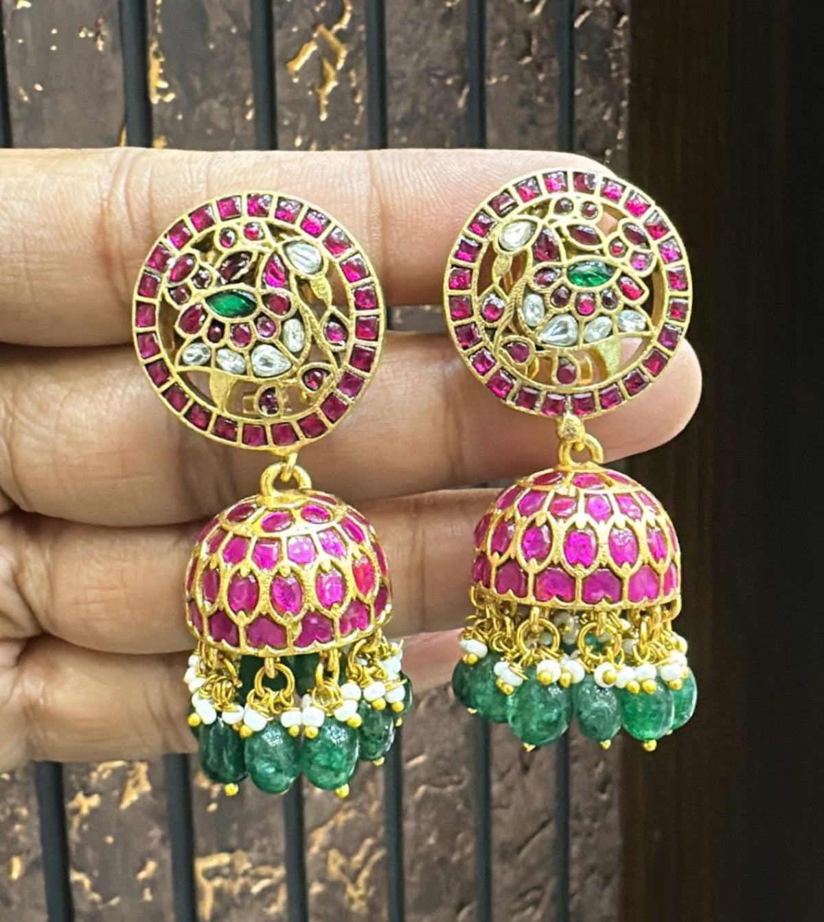 JADAU Earrings 093 JADAU MULTI COLOR