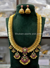 NECKLACE Long necklace 743 - NE743 NAKSHI JADAU MIX MULTI COLOR