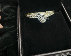 BRACELET/BANGLE BRACELET 1047 WHITE Openable