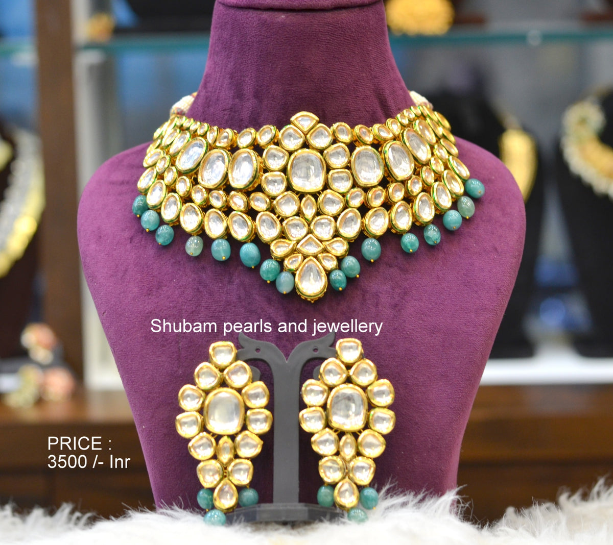 JADAU Kundan 001 Kundan EMERALD