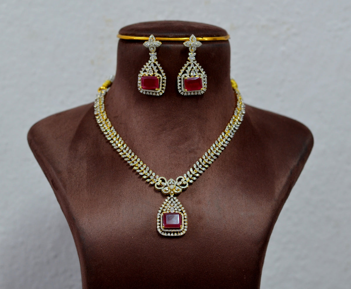 NECKLACE Necklace 938 DIAMOND RUBY