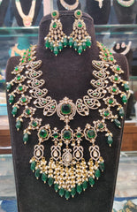 NECKLACE Necklace 142 MOZONITE EMERALD