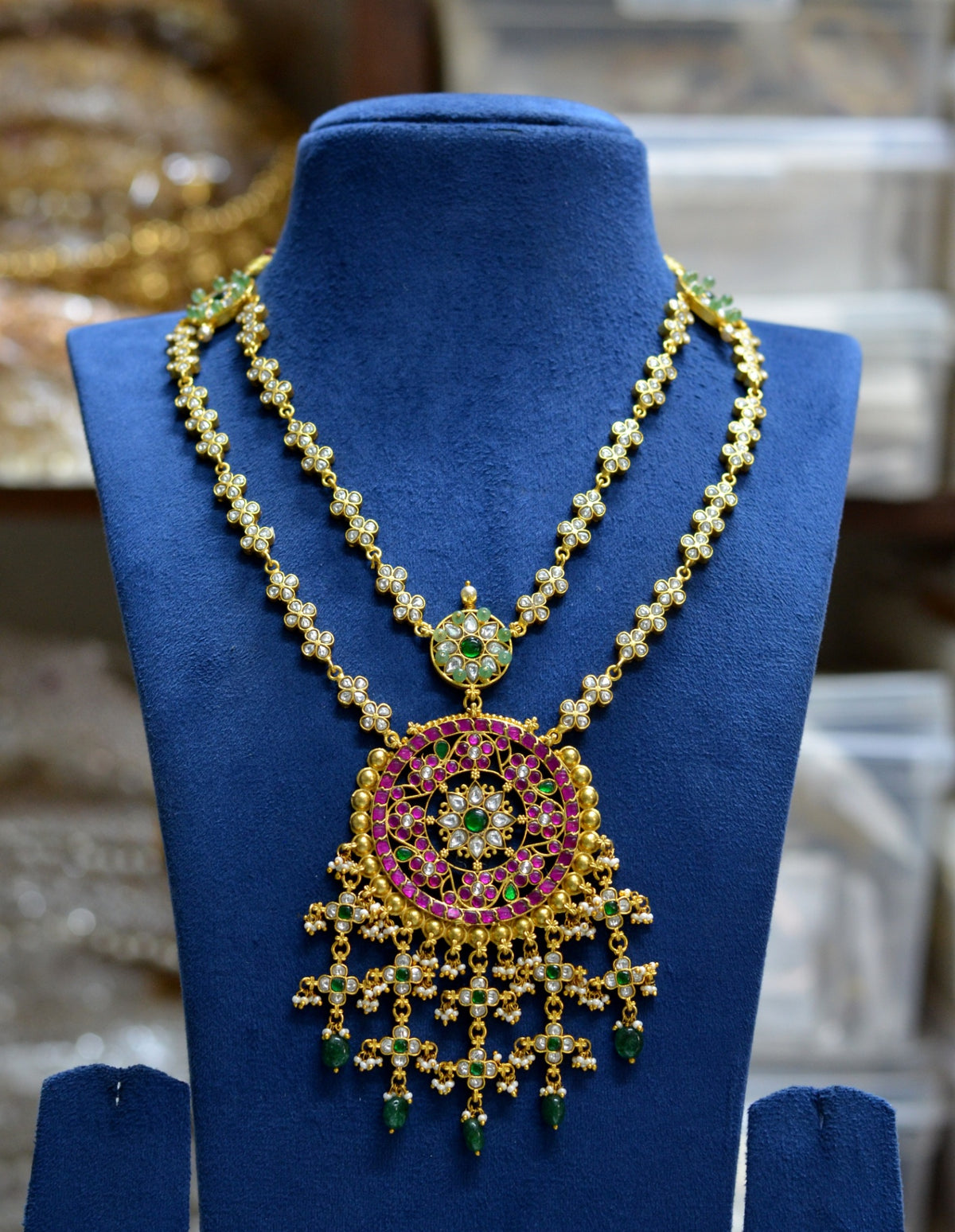 JADAU necklace 733 JADAU MULTI COLOR