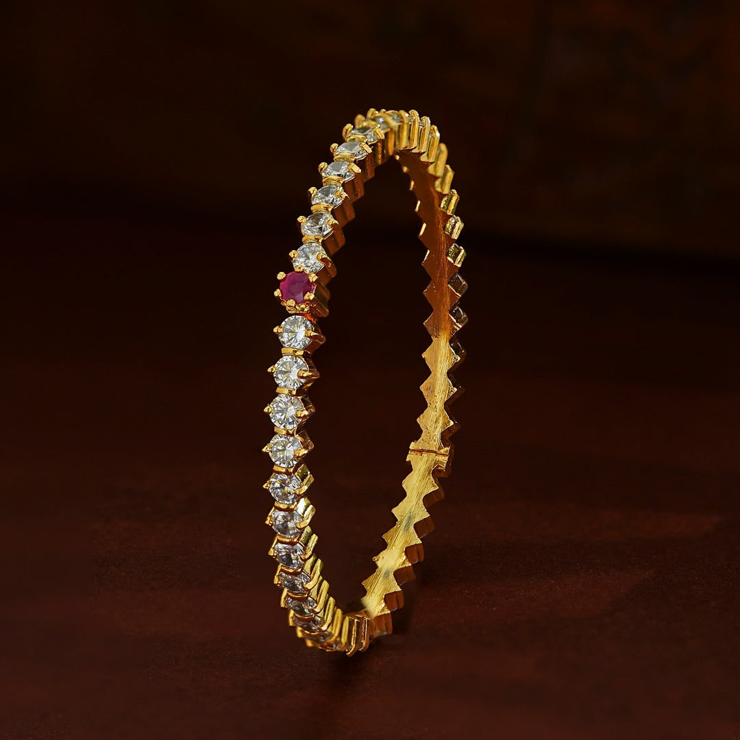 BRACELET/BANGLE Bangle kada 001 RUBY 2'8