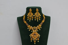 NECKLACE nk015 MATTE NAKSHI MULTI COLOR