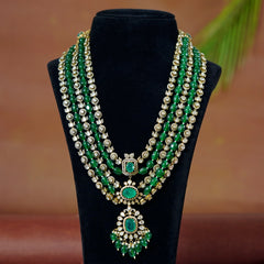 NECKLACE Necklace 836 MOISSANITE EMERALD