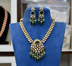 NECKLACE Necklace 835 MOISSANITE EMERALD