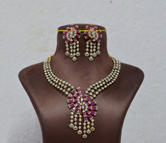 NECKLACE Necklace 161 DIAMOND RUBY