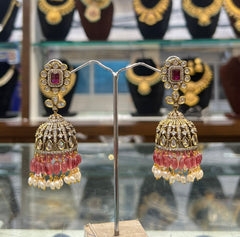 Earring earrings 103 VICKTORIAN  RUBY