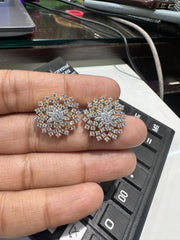 Earring eartops 088 DIAMOND WHITE