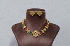 NECKLACE necklace 817 MOZONITE Navratna