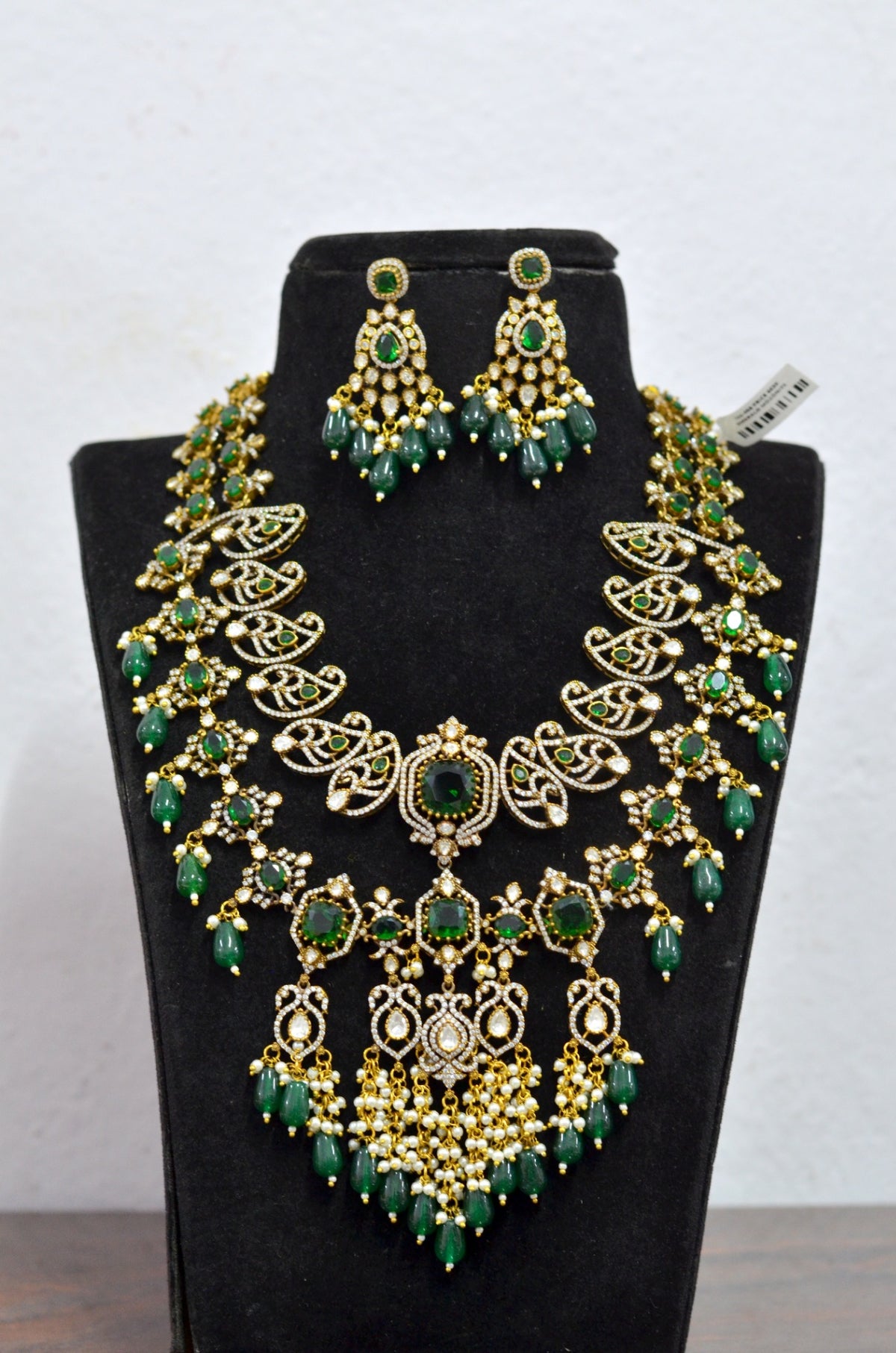 NECKLACE Necklace 142 MOZONITE EMERALD