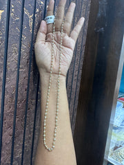 DORI AND CHAINS Long  4mm one tone - SH4 DIAMOND 22-24