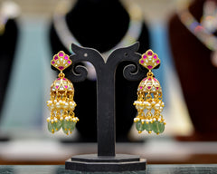 JADAU Jhumka 100 JADAU MULTI COLOR